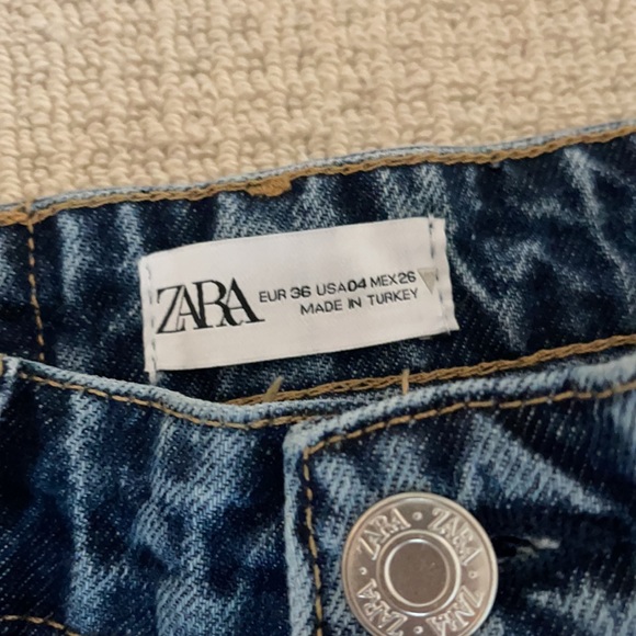 Zara wide leg full length jeans - Picture 2 of 3